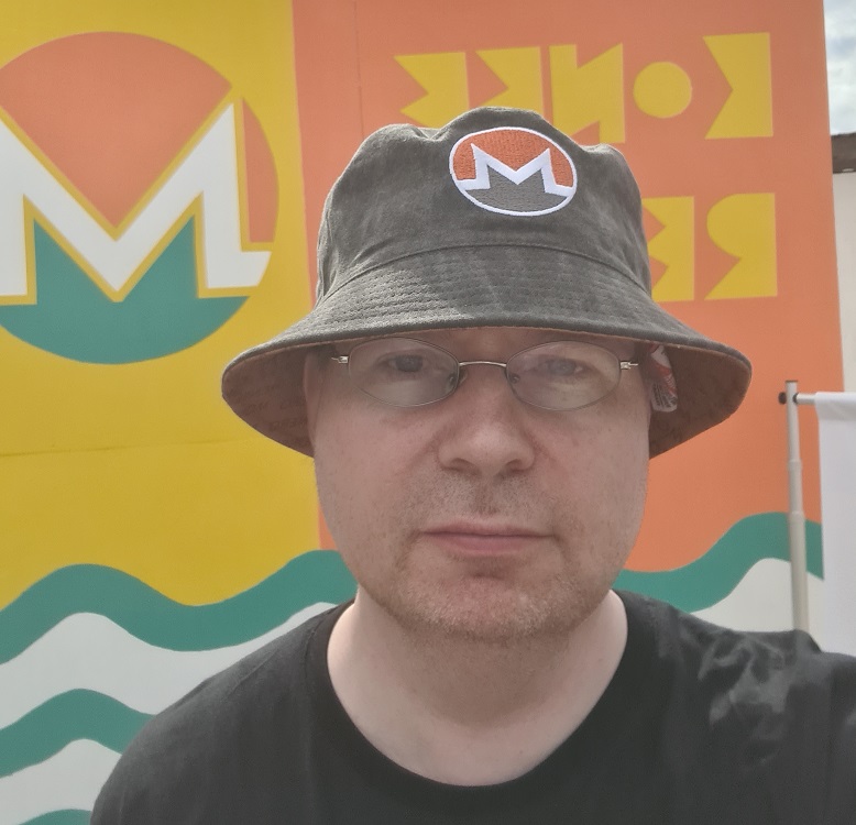 Edwin at Monero Konferenco 2, Lisbon 2022